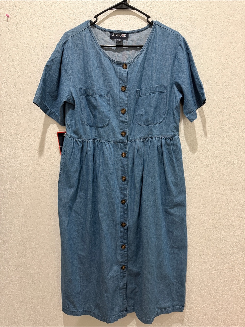 Vintage J.G. Hook shirt dress size 12